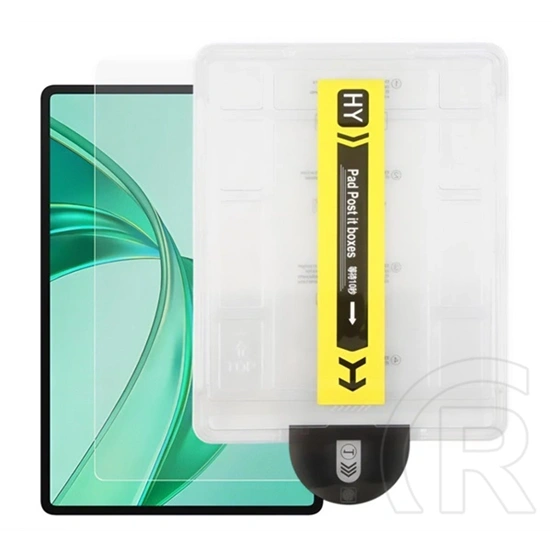 Gigapack Honor Pad X8a képernyővédő üveg (0.3mm, 9h, nem íves + segédkeret) átlátszó