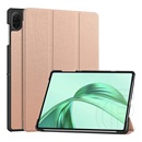 Gigapack Honor Pad X8a tok álló, bőr hatású (aktív flip, trifold, asztali tartó) rozéarany