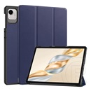 Gigapack Honor Pad X9a tok álló, bőr hatású (aktív flip, oldalra nyíló, trifold, asztali tartó) sötétkék
