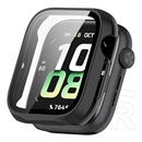 Gigapack Honor Watch 5 műanyag keret (bumper, ütésállóság + kijelzővédő üveg) fekete