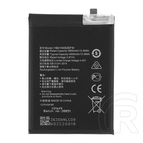 Gigapack Honor X8 4G akku 4000mah li-polymer (hb416492efw kompatibilis)