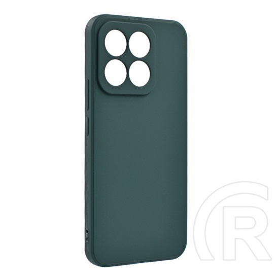 Gigapack Honor X8c szilikon telefonvédő (matt) sötétzöld