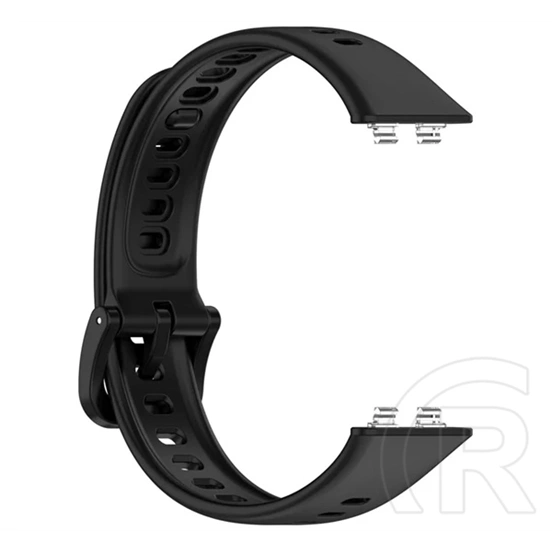 Gigapack Huawei Band 11 Pro pótszíj (egyedi méret, szilikon) fekete