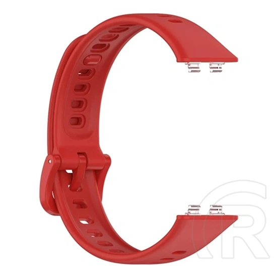 Gigapack Huawei Band 11 Pro pótszíj (egyedi méret, szilikon) piros