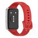 Gigapack Huawei Band 11 Pro pótszíj (egyedi méret, szilikon) piros