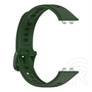 Gigapack Huawei Band 11 Pro pótszíj (egyedi méret, szilikon) sötétzöld