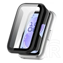 Gigapack Huawei Band 11 műanyag keret (bumper, ütésállóság + kijelzővédő üveg) fekete