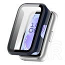 Gigapack Huawei Band 11 műanyag keret (bumper, ütésállóság + kijelzővédő üveg) sötétkék