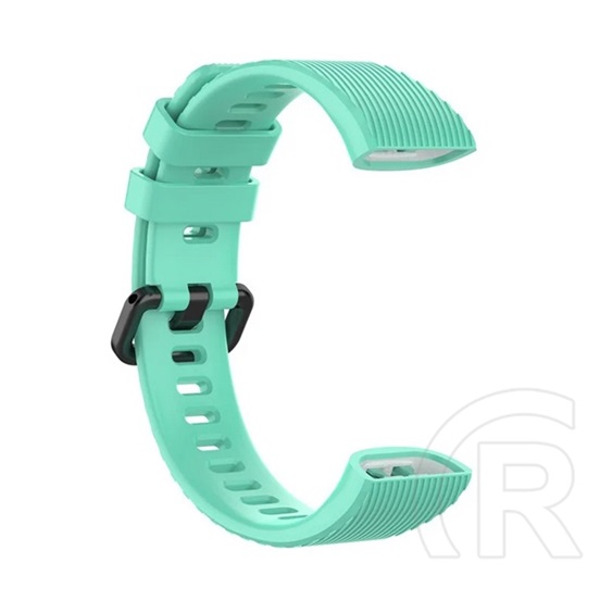 Gigapack Huawei Band 4 Pro pótszíj (egyedi méret, szilikon, állítható) cyan