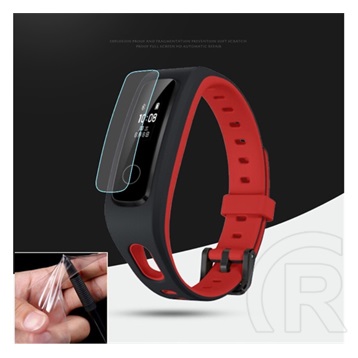 Gigapack Huawei Band 4 Running Edition Képernyővédő fólia (TPU, NEM íves, NEM ráhajló) átlátszó
