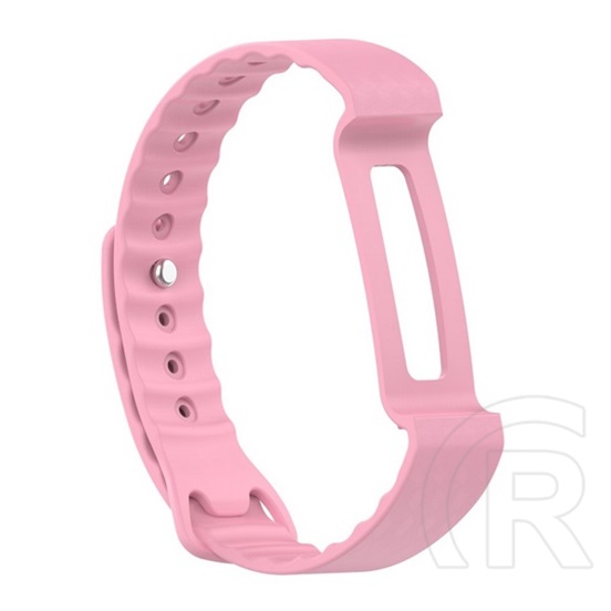 Gigapack Huawei Color Band A2 pótszíj (egyedi méret, szilikon, állítható) rózsaszín