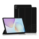 Gigapack Huawei MatePad 11.5 (2026) tok álló, bőr hatású (aktív flip, oldalra nyíló, trifold, asztali tartó) fekete