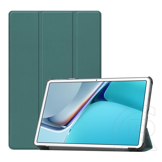 Gigapack Huawei MatePad 11 WIFI (DBY-W09) tok álló (aktív Flip, oldalra nyíló, TRIFOLD asztali tartó funkció) zöld
