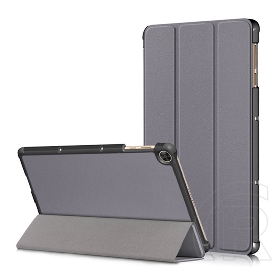 Gigapack Huawei MatePad T10 WIFI (AGR-W09) tok álló (aktív Flip, oldalra nyíló, TRIFOLD asztali tartó funkció) szürke