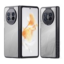 Gigapack Huawei Mate X3 Dux Ducis aimo védő (közepesen ütésálló,  keret, kamera védelem, matt, hullám minta) fekete