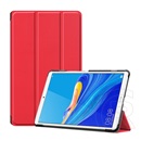 Gigapack Huawei MediaPad M6 8.4 WIFI tok álló (aktív Flip, oldalra nyíló, TRIFOLD asztali tartó funkció) piros