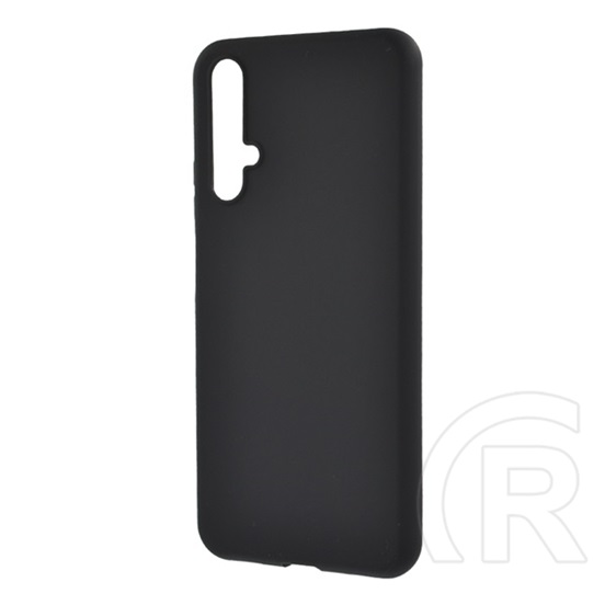 Gigapack Huawei Nova 5T szilikon telefonvédő (matt, fekete)