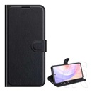 Gigapack Huawei Nova 9 SE tok álló, bőr hatású (flip, asztali tartó funkció, prémium) fekete