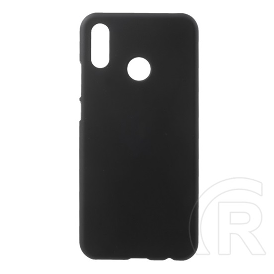 Gigapack Huawei P20 Lite műanyag telefonvédő (gumírozott, fekete)