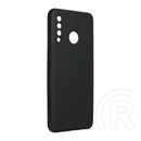 Gigapack Huawei P30 Lite (Nova 4e) szilikon telefonvédő (matt, mikrofiber plüss karcolásmentesítő belső, prémium) fekete