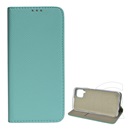 Gigapack Huawei P40 Lite 4G / Nova 6 SE tok álló (Flip, oldalra nyíló, rombusz minta) mentazöld