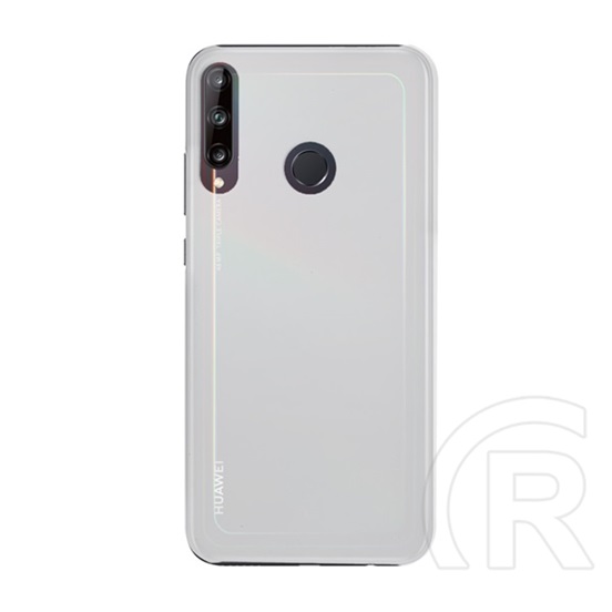 Gigapack Huawei P40 Lite E / Y7p műanyag telefonvédő (gumírozott) átlátszó