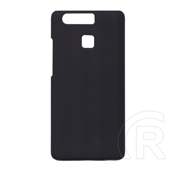 Gigapack Huawei P9 műanyag telefonvédő (gumírozott, fekete)