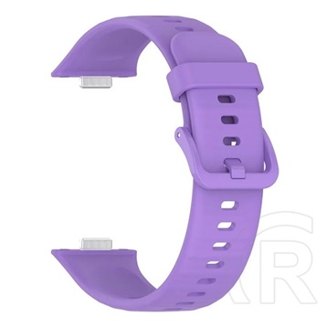 Gigapack Huawei Watch Fit 3 pótszíj (egyedi méret, szilikon) lila