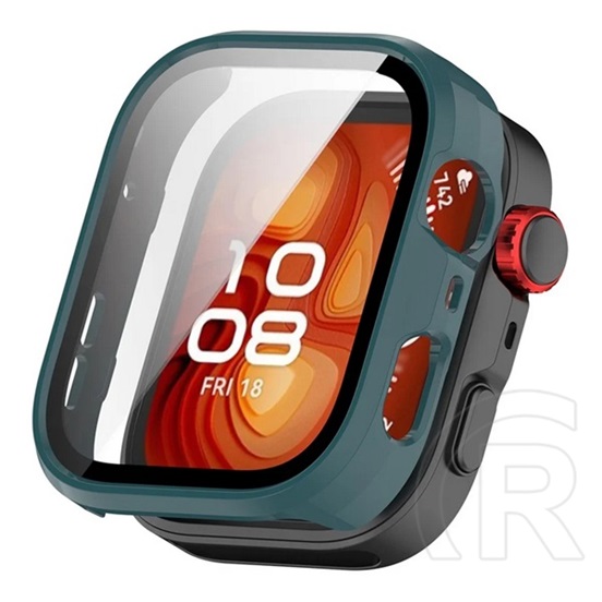 Gigapack Huawei Watch Fit 4 Pro szilikon keret (bumper, ütésálló) sötétzöld