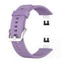 Gigapack Huawei Watch Fit pótszíj (egyedi méret, szilikon, állítható) lila