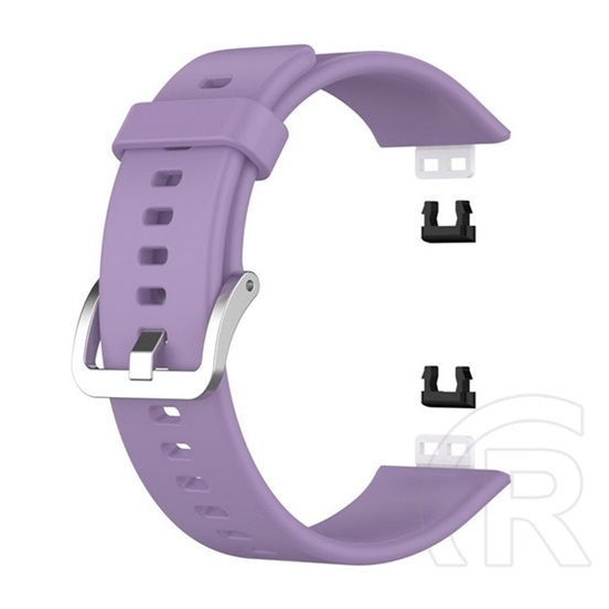 Gigapack Huawei Watch Fit pótszíj (egyedi méret, szilikon, állítható) lila