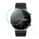 Gigapack Huawei Watch GT 2 Pro Képernyővédő üveg (karcálló, 0.3mm, 9H, NEM íves) átlátszó