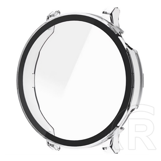 Gigapack Huawei Watch GT 5 46mm műanyag keret (bumper, ütésállóság + kijelzővédő üveg) átlátszó
