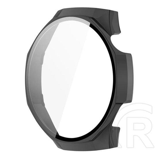 Gigapack Huawei Watch GT 5 Pro 46mm műanyag keret (bumper, ütésállóság + kijelzővédő üveg) fekete