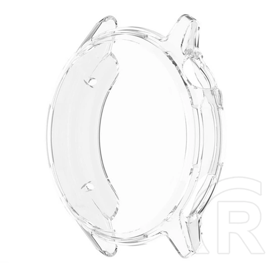 Gigapack Huawei Watch GT Runner 2 műanyag keret (bumper, ütésállóság + kijelzővédő üveg) átlátszó