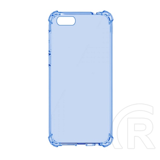 Gigapack Huawei Y5 (2018) Szilikon telefonvédő (közepesen ütésálló, légpárnás keret, kék)