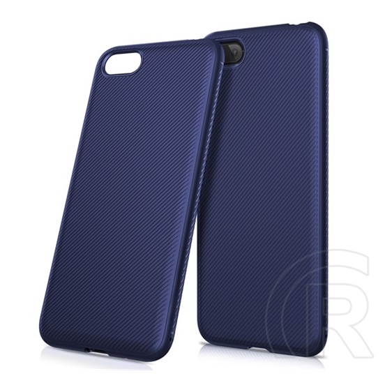 Gigapack Huawei Y5 2018 (Y5 Prime 2018) szilikon telefonvédő (közepesen ütésálló sötétkék