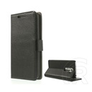 Gigapack LG G2 mini (D620) tok álló (Flip, oldalra nyíló, prémium) fekete
