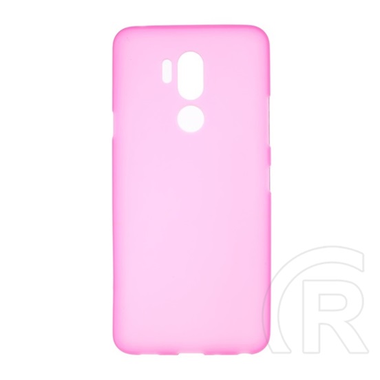 Gigapack LG G7 ThinQ szilikon telefonvédő (matt, rózsaszín)