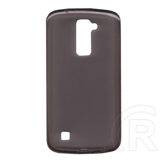 Gigapack LG K10 (K420n) szilikon telefonvédő (matt) füstszínű