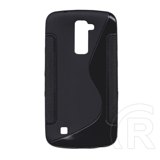 Gigapack LG K10 szilikon telefonvédő (S-line, fekete)