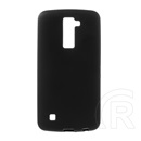 Gigapack LG K10 szilikon telefonvédő (matt, fekete)