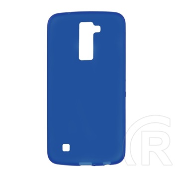 Gigapack LG K10 szilikon telefonvédő (matt, sötétkék)