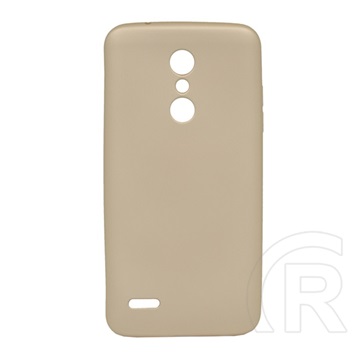 Gigapack LG K11 K425 Szilikon telefonvédő (matt, arany)