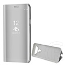 Gigapack LG K61 (K610) tok álló (aktív Flip, oldalra nyíló, tükrös felület) ezüst