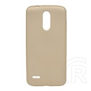 Gigapack LG K9 K350 Szilikon telefonvédő (matt, arany)