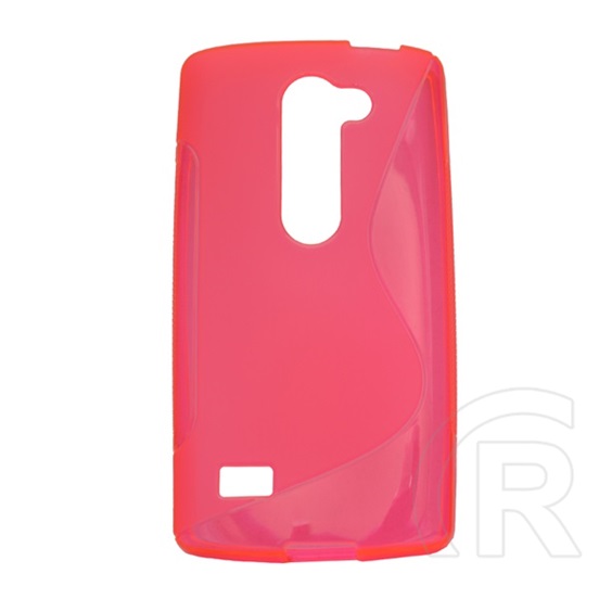Gigapack LG Leon szilikon telefonvédő (S-line, rózsaszín)