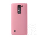 Gigapack LG Spirit (C70) műanyag telefonvédő (gumírozott) rózsaszín