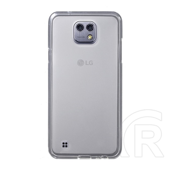 Gigapack LG X Cam Szilikon telefonvédő (matt, átlátszó)