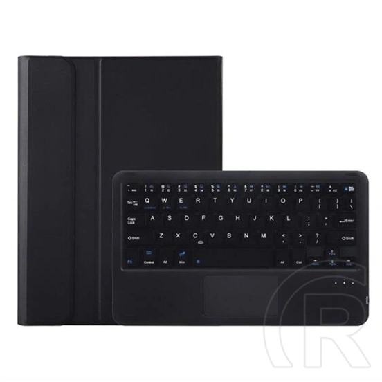 Gigapack Lenovo Tab K11 Plus (TB352) tok álló, bőr hatású (flip, bluetooth billentyűzet, qwerty, angol nyelvű) fekete